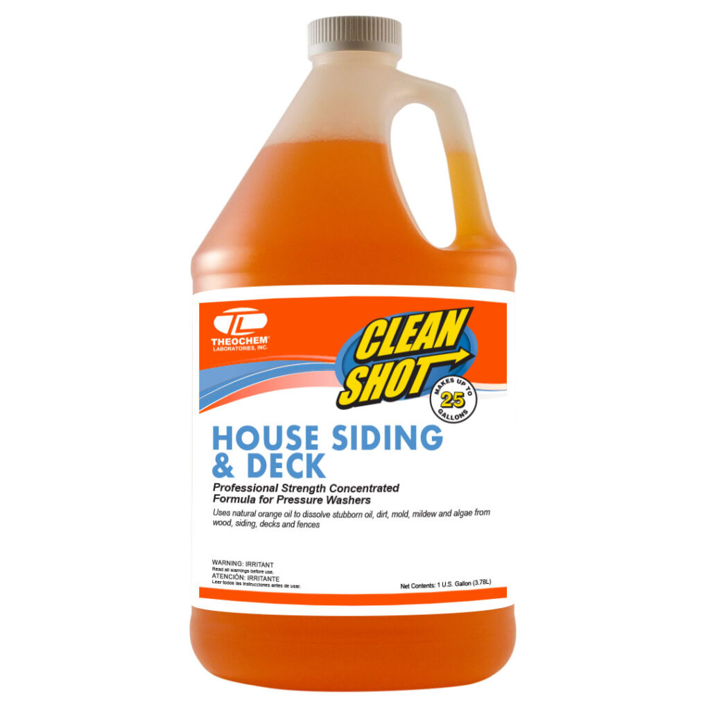 House Siding & Deck Pressure Washing Soap Clean Shot